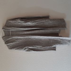 Merona hooded grey cardigan